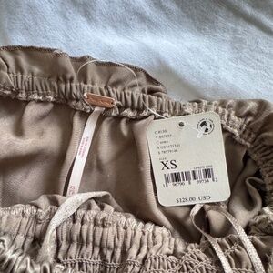 NWT Free People Cassidy Romper, Army Green, Size XS